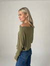 Anywhere Top in Olive