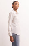 Woven Top in White