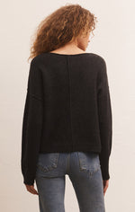Everyday Pullover Sweater in Black
