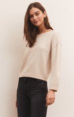 Everyday Pullover Sweater in Cream