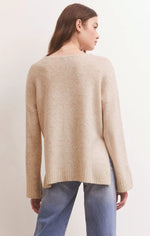 Modern Sweater in Oatmeal