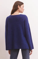 Modern Sweater in Space Blue