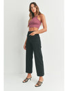 Patch Pocket Pant in Black