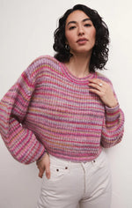 Prism Metalic Stripe Sweater