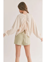 Reversible Knit Top in Ivory
