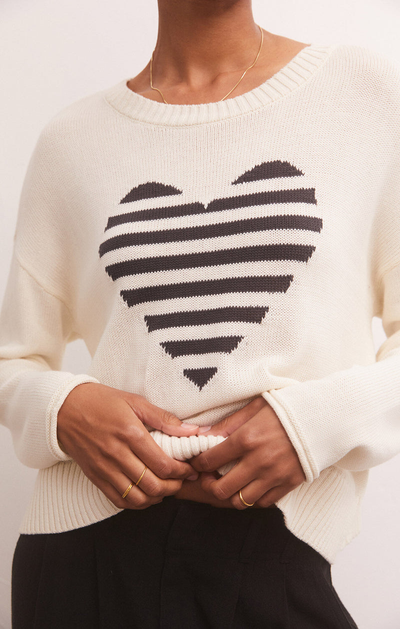 Siena Heart Sweater