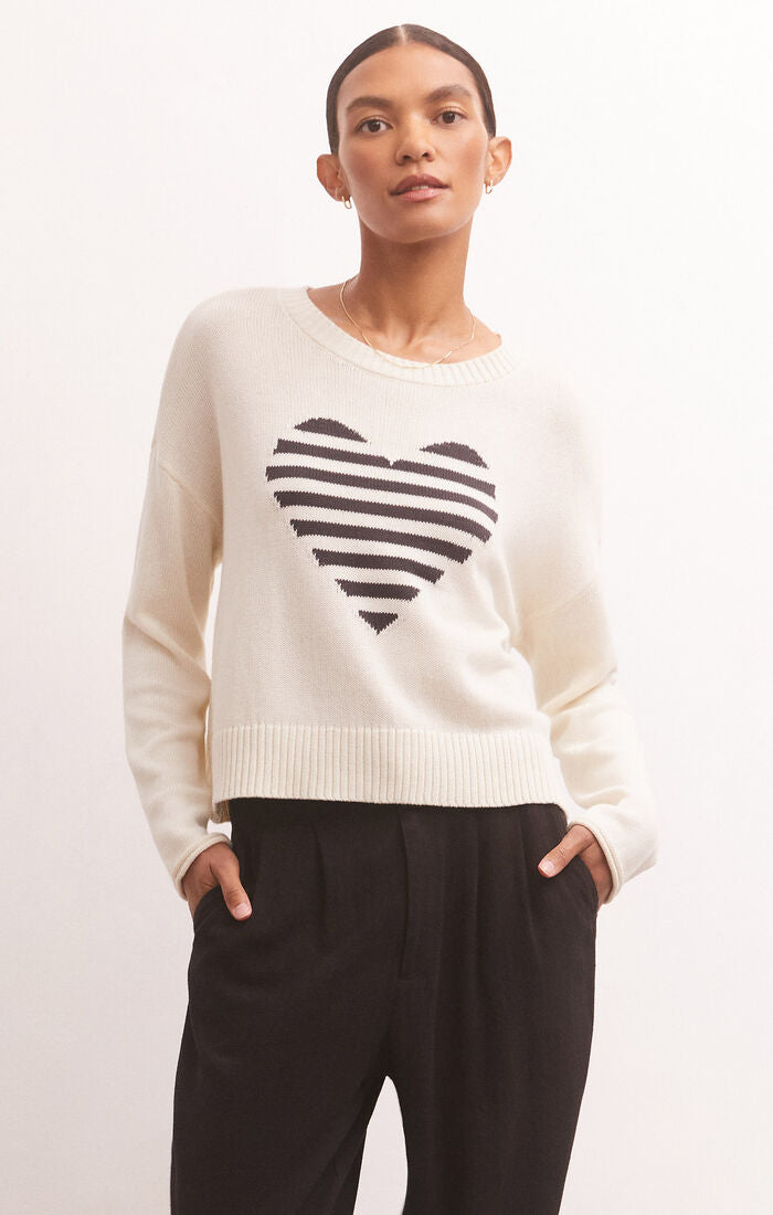 Siena Heart Sweater
