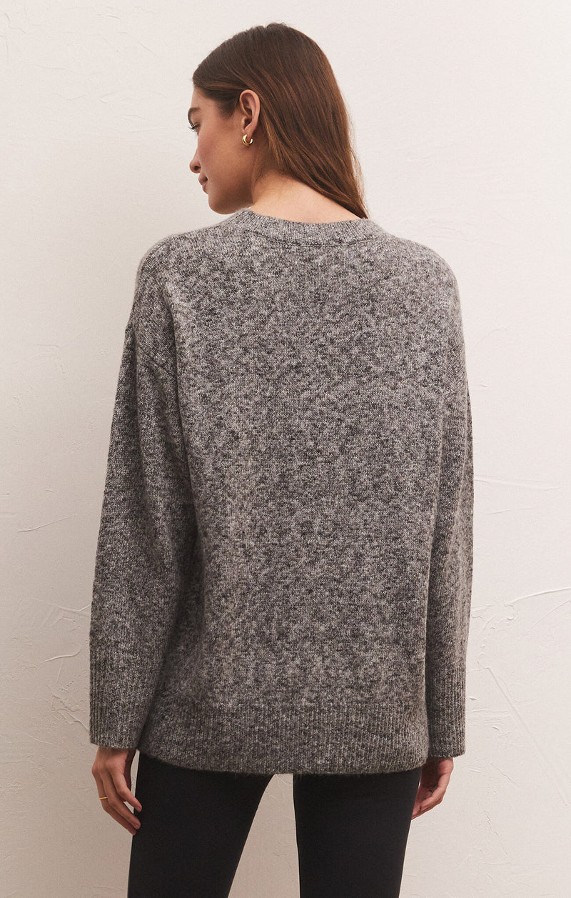 Pullover Sweater in Grey