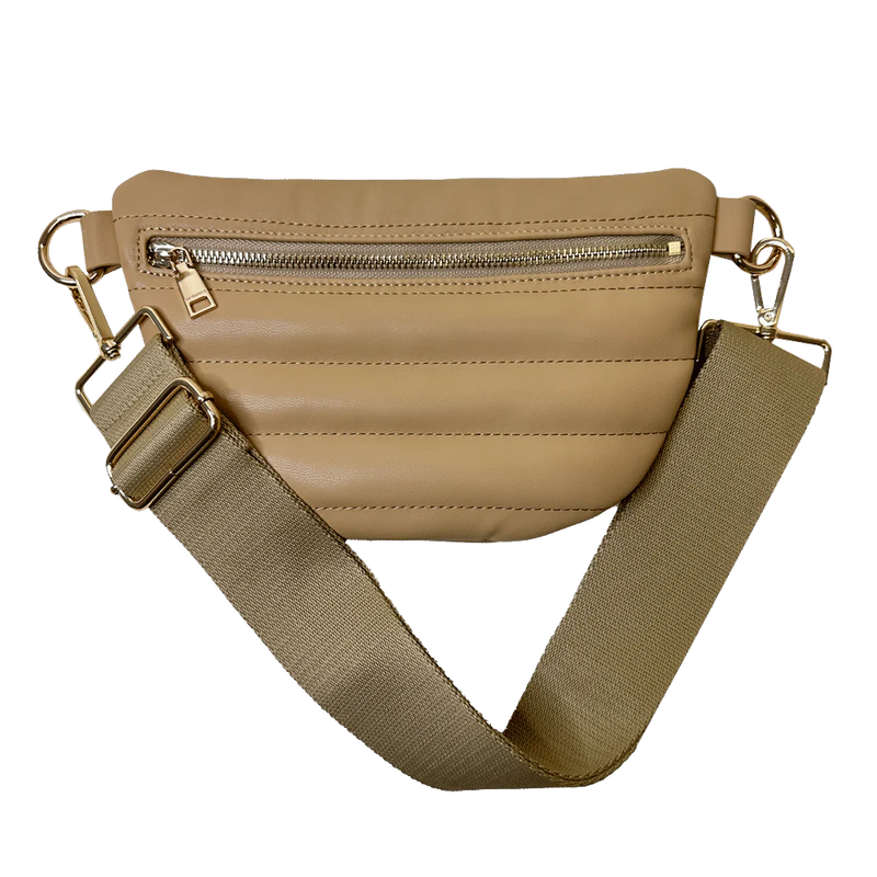 Quilted Sling Bag Small in Dune