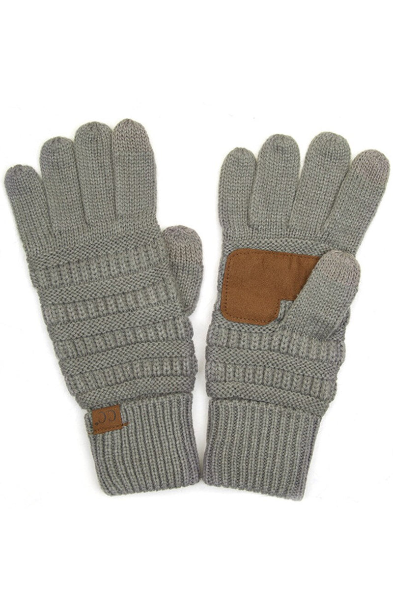 C.C Gloves in Light Grey